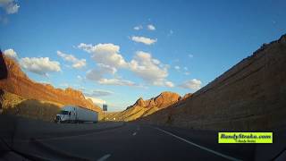 Dash- Cam Spotted Wolf Canyon, Utah sped up 2x
