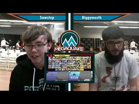 Megaquake! PDX Regional & Invitational - Top 8 Qualifier - Biggymouth(ROB) vs Sawstep(Wolf, PT)