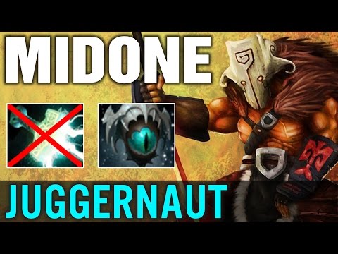 Dota 2 MidOne Juggernaut - 19 Kills with Eye of Skadi