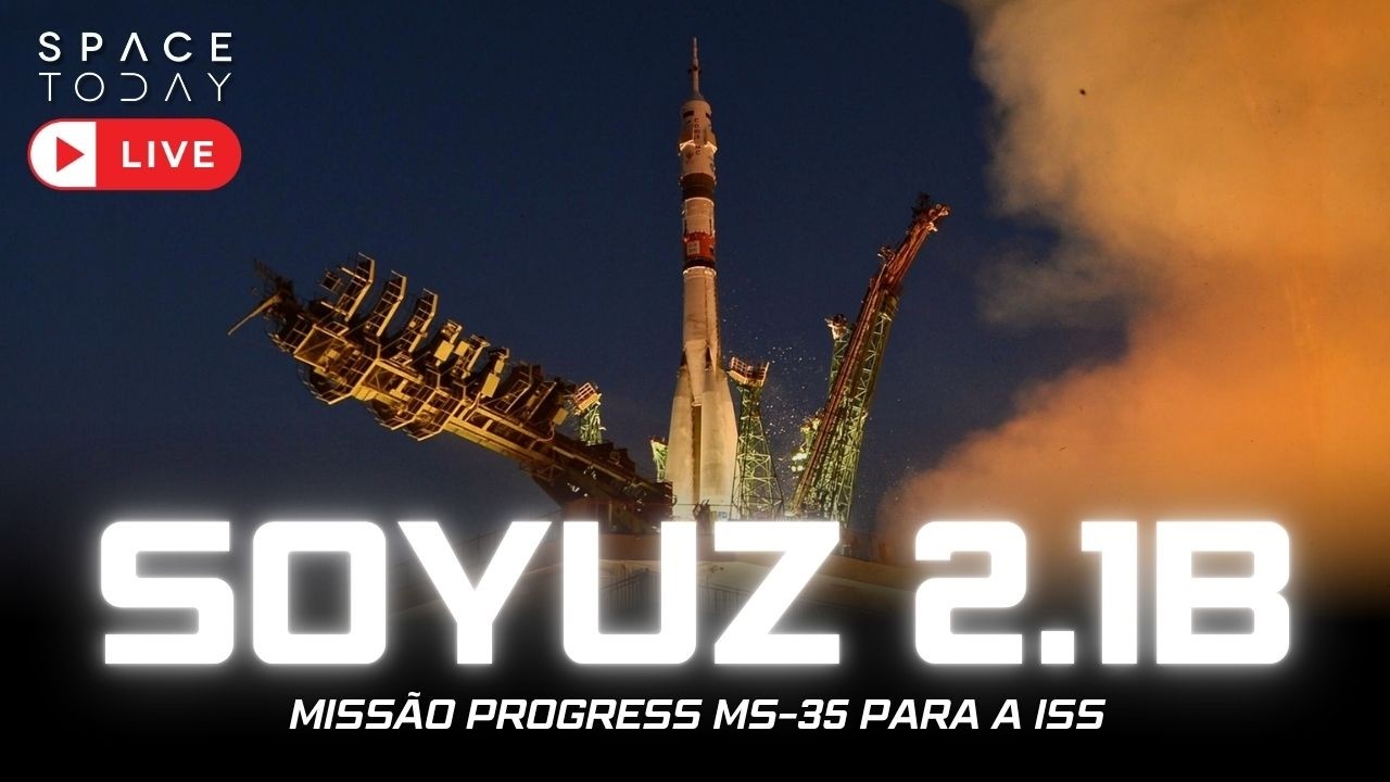 LANÇAMENTO RUSSO PRA ISS !!!! - FOGUETE SOYUZ 2.1B | MISSÃO PROGRESS MS-35