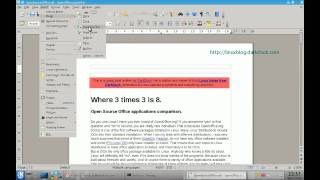 How to Add Page Numbers in LibreOffice and OpenOffice.Org Writer