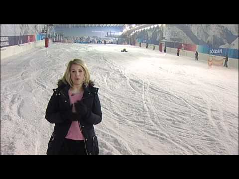 Jasmin Taylor, British Telemark Skier on BBC Look East