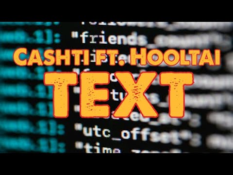 Cashti feat. Hooltai - TEXT (prod. Snede, scratch Spetz)