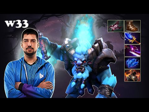 w33 - Spirit Breaker Midlane | Dota 2 7.30e Gameplay
