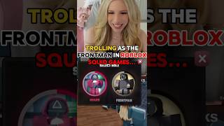 TROLLING As The “FRONTMAN” in ROBLOX SQUID GAMES…W/ KAT @KatrinaBuno