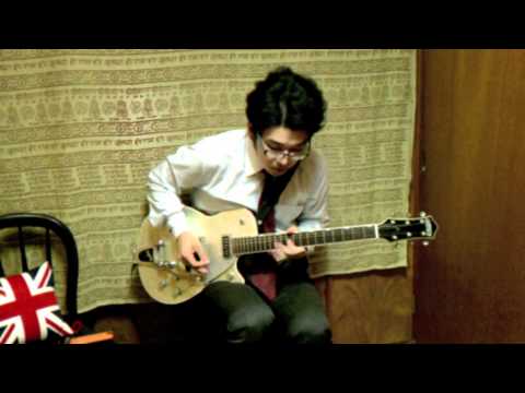 Japanese business man's blues guitar