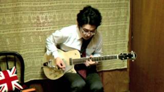 Japanese business man's blues guitar