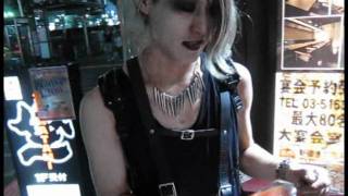 Tokyo Japan Goth clubs, industrial EBM music parties, Japanese weird street fashion