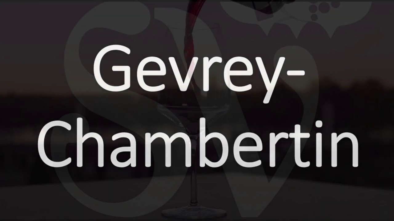 Watch video What You Should Know about Gevrey-Chambertin - Julien's Wine School What You Should Know about Gevrey-Chambertin - Julien's Wine School