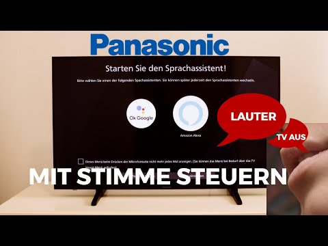 Control your Panasonic TV 2022 with your voice