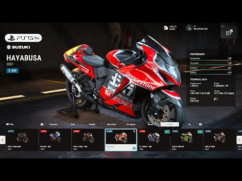 RIDE 5 | Customize Suzuki Hayabusa 1300 Yoshimura Gameplay [4K PS5 Pro]