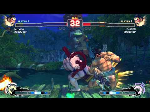 SSF4 Ranked Asia VS N.A.: terrychk (Honda) VS Dru90X (Honda)