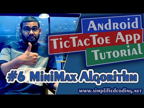 6 Android Tic Tac Toe App Tutorial MiniMax Algorithm