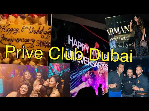 Armani Prive Club blog/Dubai best club vlog/high society club in dubai/burj khalifa club vlog/