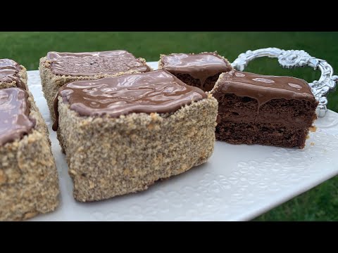 Kraljevske plazma kocke/kolač koji očarava ukusom čokolade i plazme