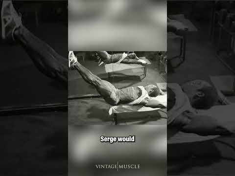 Serge Nubret Training Regimen | A Glimpse into a Legend's Workout Routine 💪🏋️‍♂️