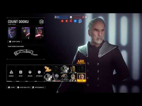 STAR WARS™ Battlefront™ 2 Count Dooku 81 Supremacy Killstreak on Naboo (4 HERO KILLS!)