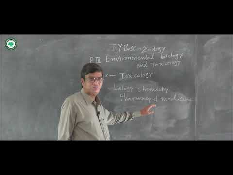 T.Y.B.Sc.(Env. Bio. & Toxicology) || Topic: Toxicology introduction || By Prof. Kalunkhe B.N.