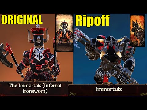 The Connection between Chaos Dwarfs Immortals and Grimgor's Immortulz