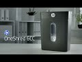 HP Aktenvernichter OneShred 6CC P-4, 6 Seiten