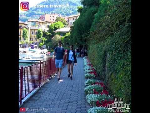 Breathtaking views of Lecco City in Italy