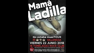 Music video thumbnail preview for MAMA LADILLA -Muchas unidades -Sala 16Toneladas Valencia 2018 [el #directo mas animal] 🤘#mamaladilla by Mamá Ladilla
