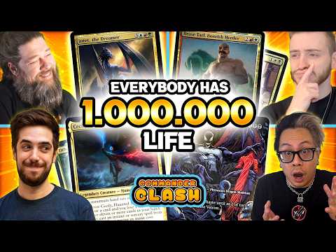 Commander, but Everyone Starts with 1,000,000 Life | Commander Clash