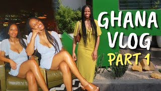 GHANA VLOG PART 1 | TRAVEL WITH ME | TRAVEL VLOG