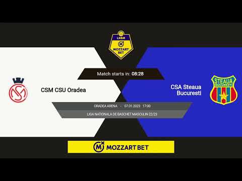 LNBM MOZZART 2022-2023: CSM CSU Oradea - Steaua București