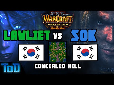 Lawliet vs Sok - Phantom Aces B vs Thunder Ducks match 5- Kings of Warcraft III League