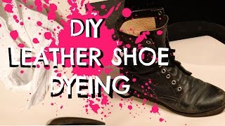 How to Dye Old Leather Boots