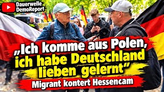 Migrant kontert Hessencam - Ich komme aus Polen, ich habe Deutschland 
