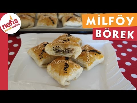 Milföy Tadında Yufka Böreği - Börek Tarifi - Nefis Yemek Tarifi
