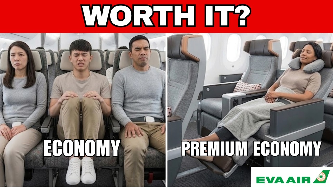 EVA Air Economy vs Premium Economy — Is It Actually Worth It?
