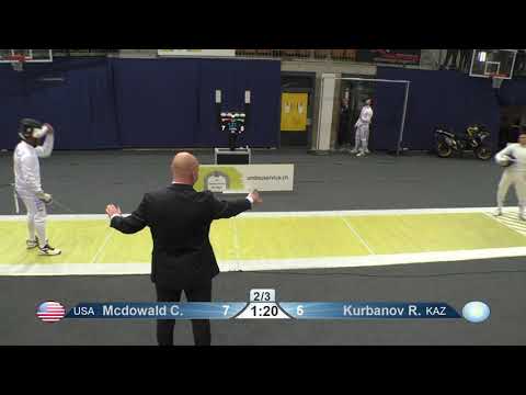 2022 385 T32 07 M E Individual Bern SUI WC YELLOW KURBANOV KAZ vs MCDOWALD USA