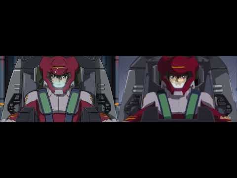 Freedom Gundam first launch remake (comparison)