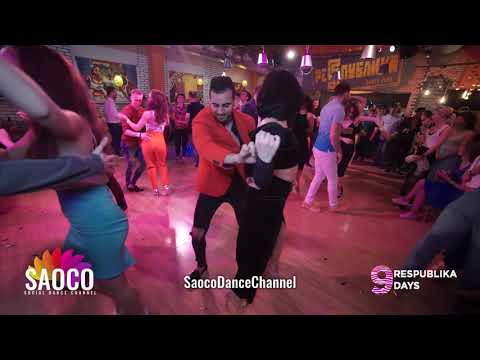 Sergio Timbachata and Anastasiya Fadeeva Salsa Dancing at Respublika Days 9, Sat 04.05.2019 (SC)