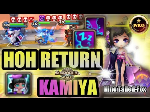 HOH RETURN KAMIYA SLEEP AND STUN HIS ENEMIES - Summomers War