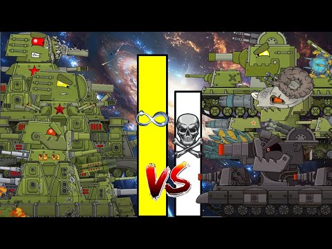 Kv-44 vs Kv-6 - Power Levels (2025) - Homeanimations (Part 2)