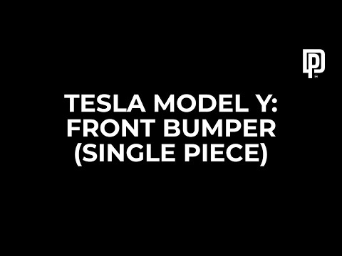 Tesla Model Y - Front Bumper PPF Install #matteppf #ppf #tesla