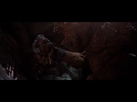 Luke Skywalker Vs Jabbas' Rancor