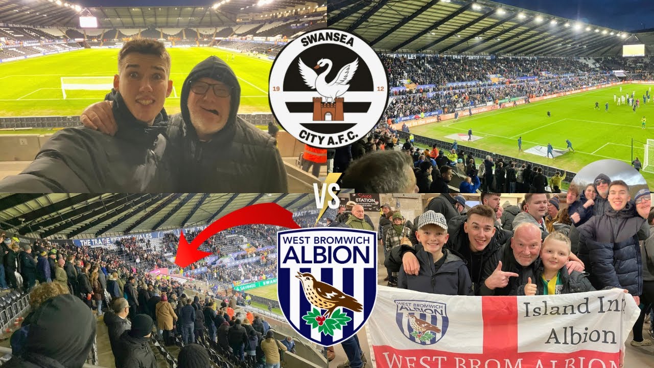 SWANSEA CITY VS WBA (VLOG)* FAN TROUBLE, SCREAMER ALERT AND ANOTHER LOSS FOR THE BAGGIES!*