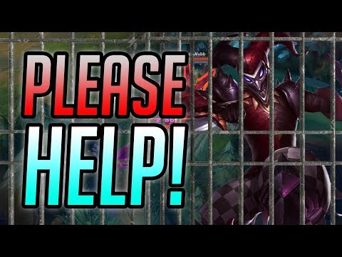 Shaco going is getting ABUSED - Rip Shaco 2k18 - Season 8 - Shagod