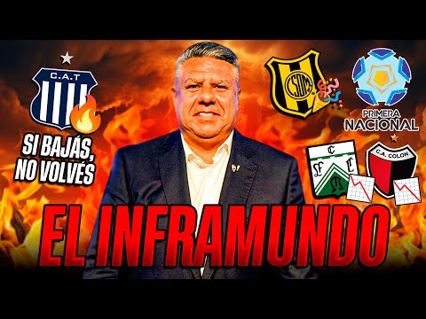 THIS IS THE UNDERWORLD OF THE FIRST NATIONAL (FERRO AND COLÓN SUNK)