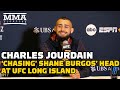 Charles Jourdain 'Chasing' Shane Burgos' Head at UFC Long Island | MMA Fighting