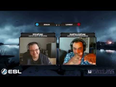 ESL 1vs1 Summer Cup 14 Finals - Jesulin vs. Luvnest G2 Company of Heroes 2