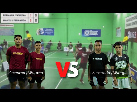 Calon Penerus Pemain BALI 😲 Aditya / Wiguna VS Fernanda / Wahyu 🔥ANUGERAH OPEN
