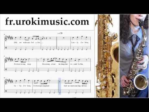 Cours de Saxophone Alto OneRepublic - Counting Stars Partie#2 Partitions Mélodie Сhansons Tuto