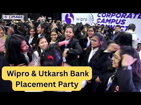 Students Enjoying Placement Party | Wipro & Utkarsh Bank Placement Party
