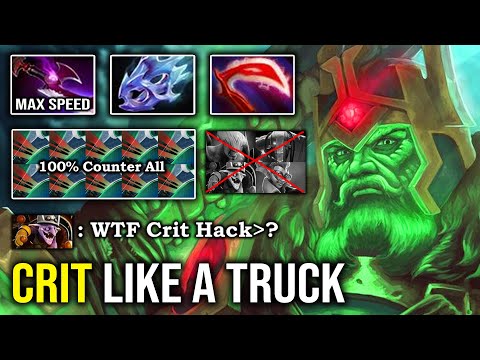 THE ONE TRUE KING Max Speed Wraith King Crit Like a Truck EZ Deleted Timber with Silver Edge DotA 2